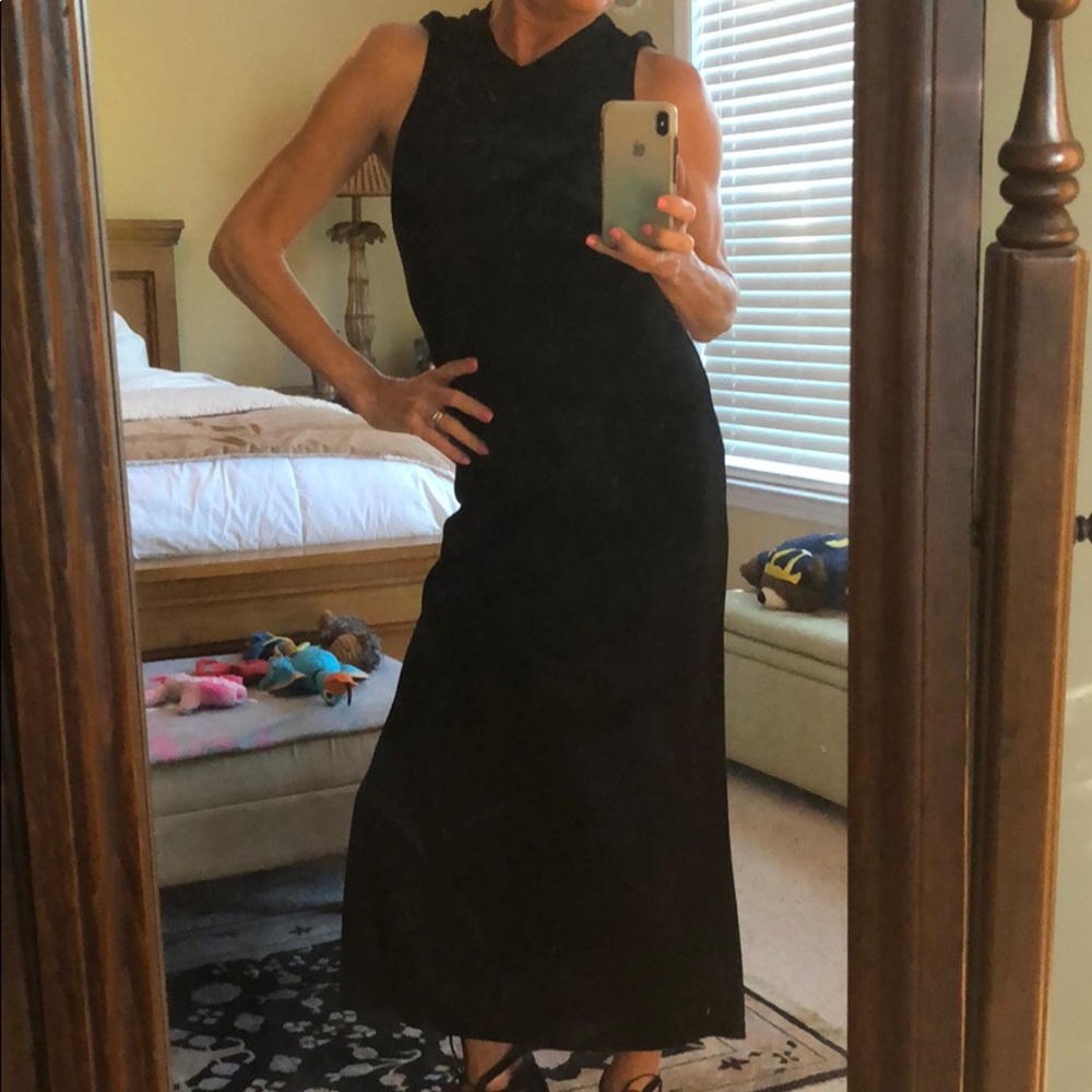 GAP Maxi Dress Slim fit with hood